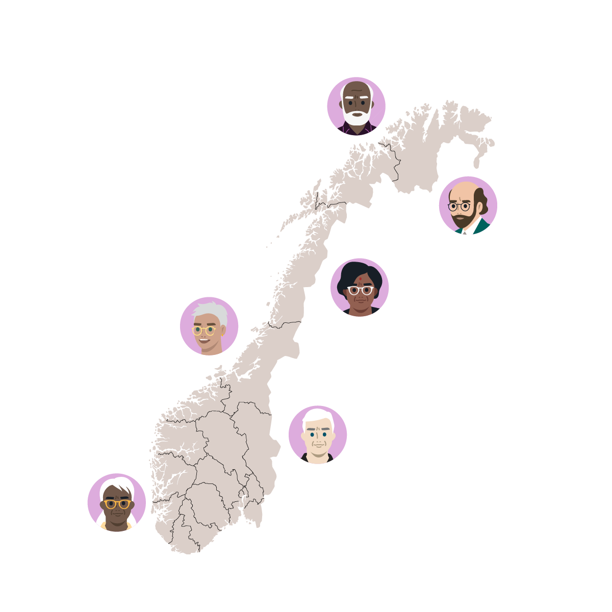 Dekorativ illustrasjon