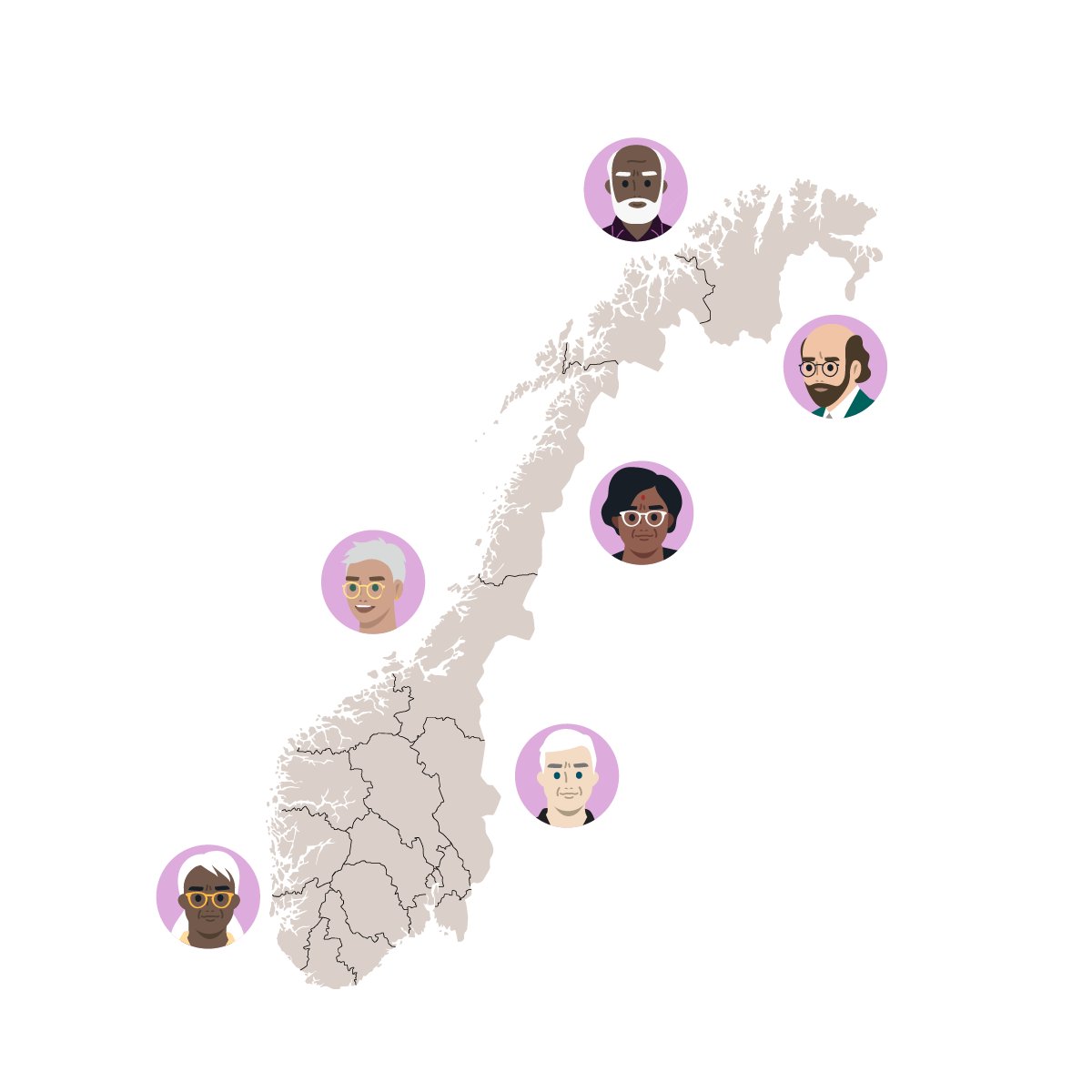 Dekorativ illustrasjon